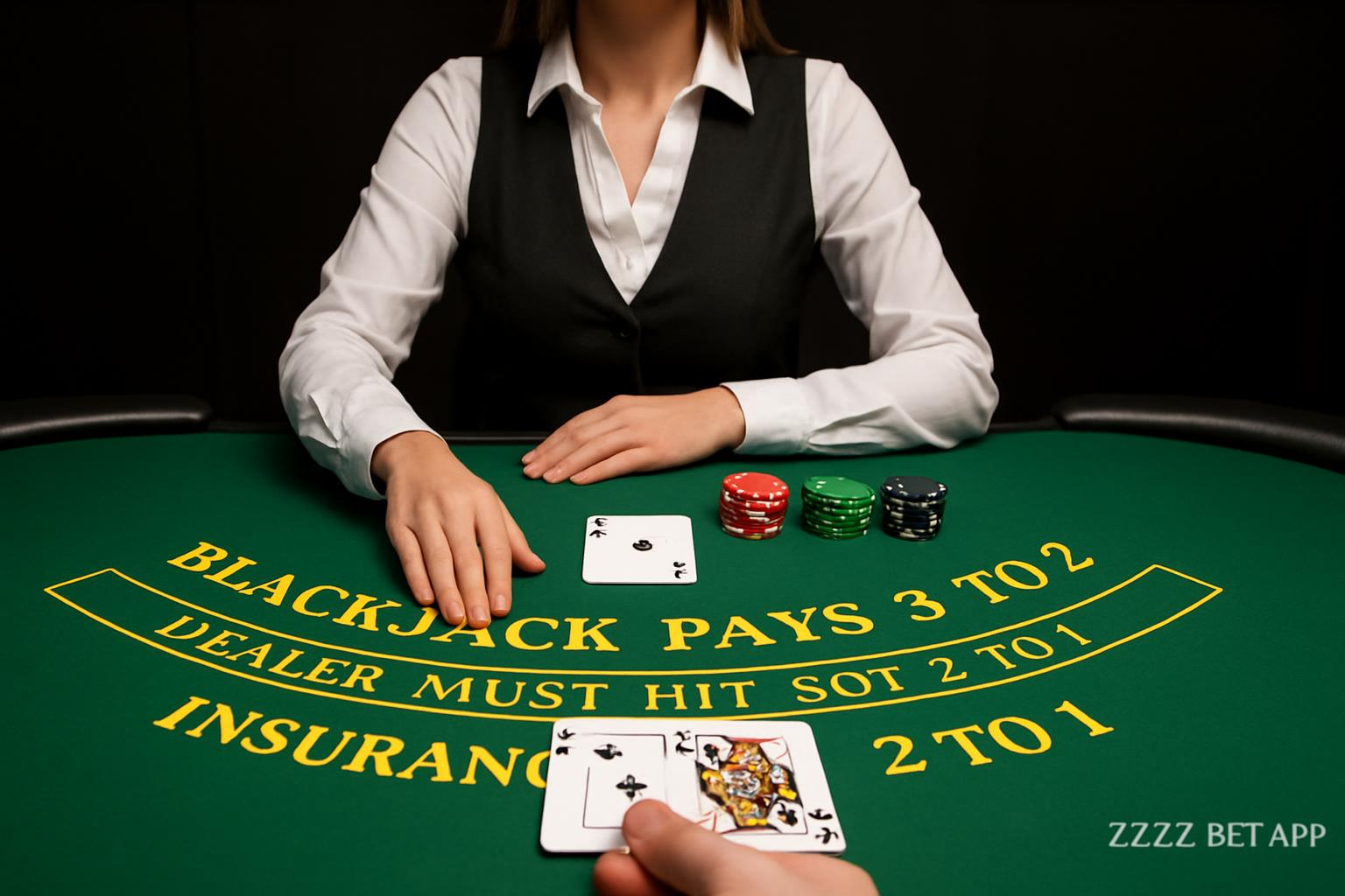 Blackjack ao Vivo - 21